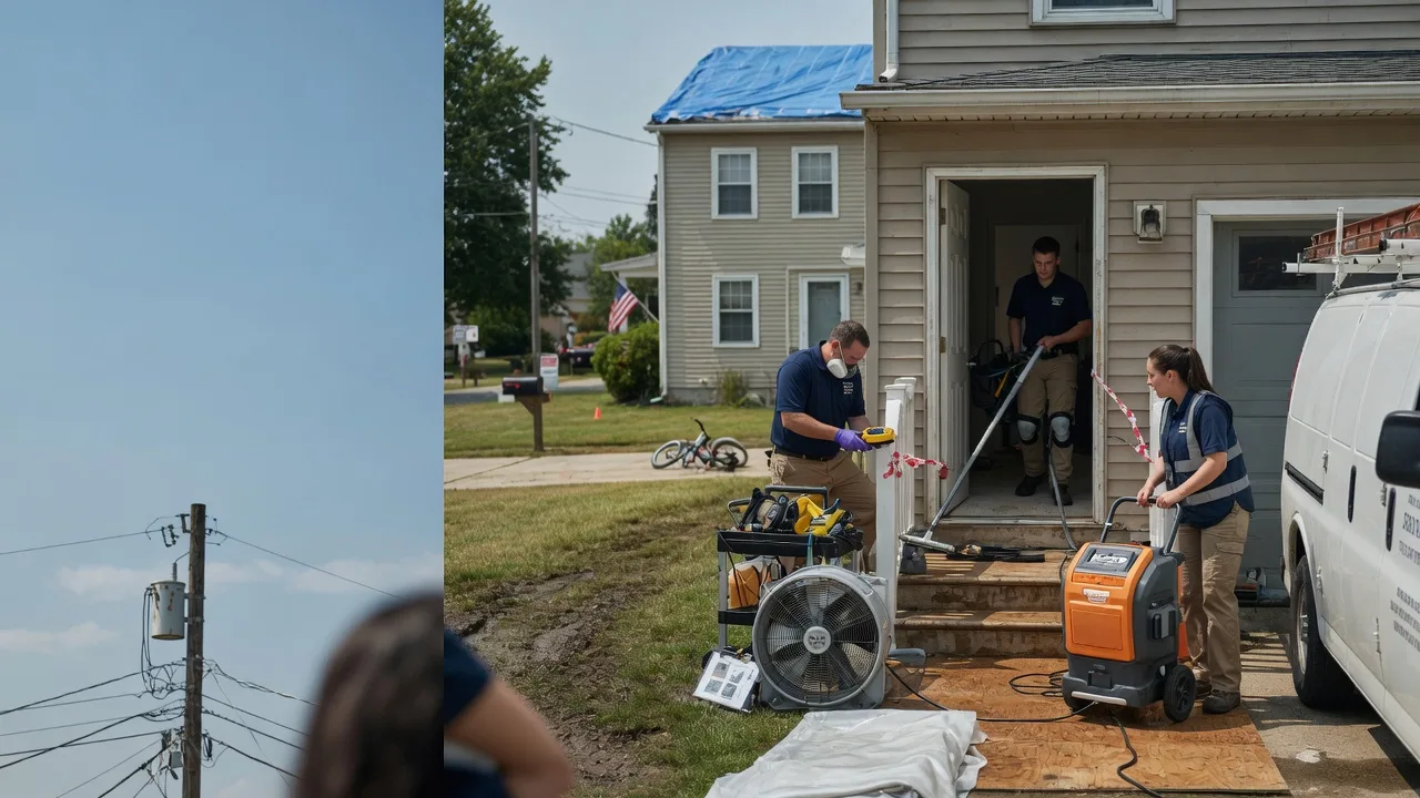 Water Damage Repair in Moseley, VA near me